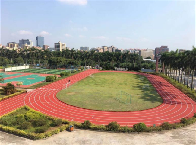 深圳华夏实验小学跑道工程